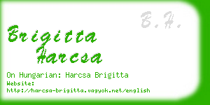 brigitta harcsa business card